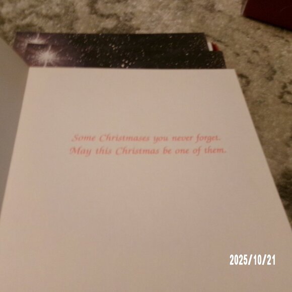 Crown Point Graphics 9 VINTAGE JANET KRUSKAM[ "SNOW BEAR II" Christmas Cards - Picture 4 of 4